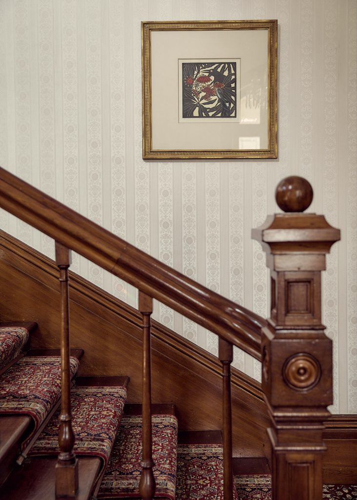The grand staircase in the Jimbour residence