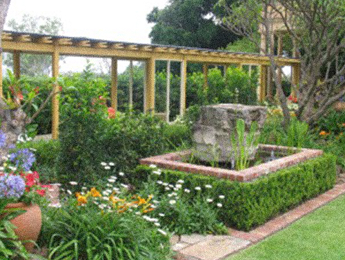 The Deborah Russell Memorial Garden at Jimbour House
